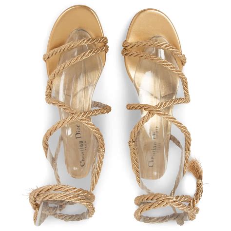 dior rope sandals